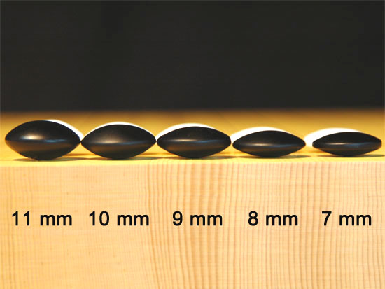 Стеклянные камни, 21,5 x 08 мм